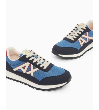 A|X Armani Exchange Baskets d�contract�es logo bleu