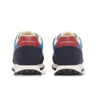 A|X Armani Exchange Baskets d�contract�es logo bleu