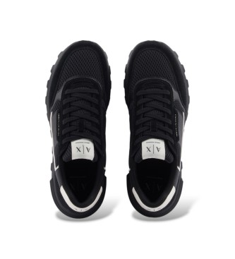 A|X Armani Exchange Sneakers con inserti a contrasto nero