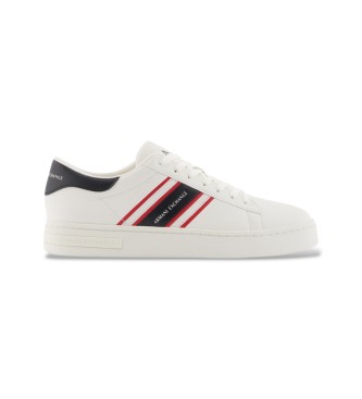 A|X Armani Exchange Sneakers con righe laterali bianco