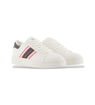 A|X Armani Exchange Sneakers con righe laterali bianco