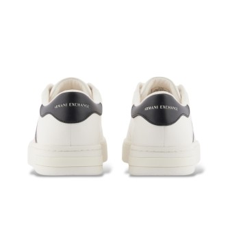 A|X Armani Exchange Sneakers con righe laterali bianco