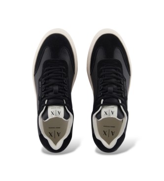 A|X Armani Exchange Baskets d�contract�es noires