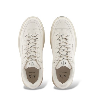 A|X Armani Exchange Sapatilhas bege elegantes