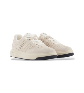 A|X Armani Exchange Sapatilhas Modern Low-Top bege