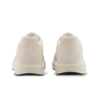 A|X Armani Exchange Sapatilhas Modern Low-Top bege