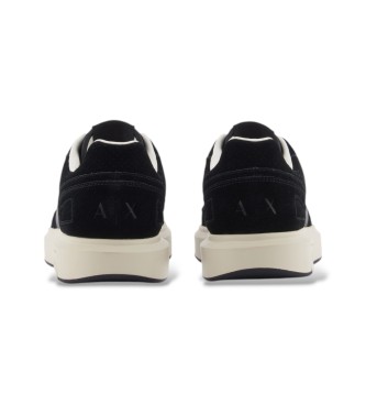A|X Armani Exchange T�nis de cano baixo preto