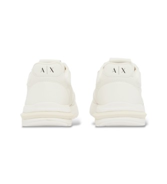 A|X Armani Exchange Sapatilhas Perfuradas brancas