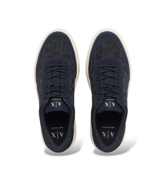 A|X Armani Exchange Sneakers Technical fabric blu marino