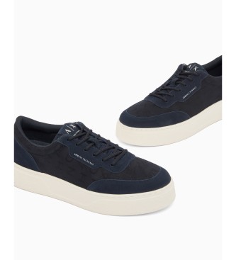 A|X Armani Exchange Sneakers Technical fabric blu marino