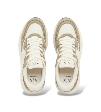 A|X Armani Exchange Sapatilhas new york castanhas