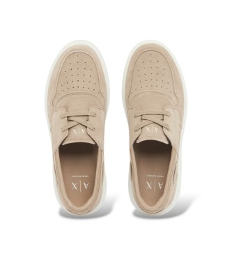 A|X Armani Exchange Sneakers Beige Down