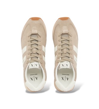A|X Armani Exchange Sapatilhas Barcelona bege