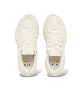 A|X Armani Exchange Sapatilhas tuck branco