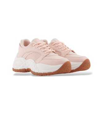 A|X Armani Exchange Sapatilhas de estilo desportivo cor-de-rosa