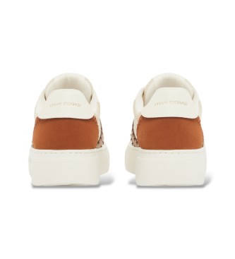 A|X Armani Exchange Trainers Outfit greige