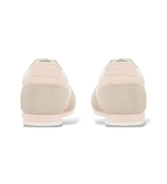 A|X Armani Exchange Lace-up sneakers with white rubber sole