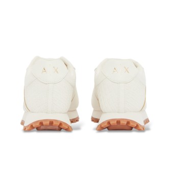 A|X Armani Exchange White Effect Sneakers