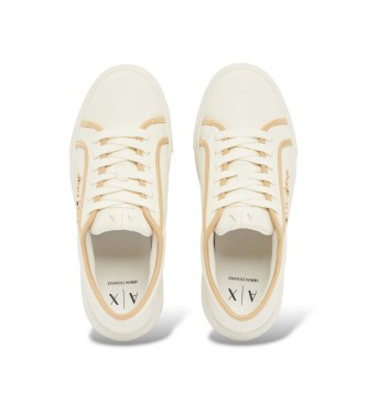 A|X Armani Exchange Sapatilhas bege Lifestyle