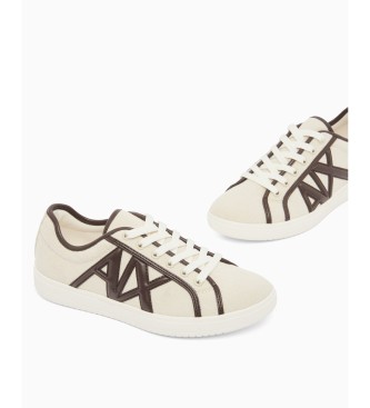 A|X Armani Exchange Trainers Big Logo branco