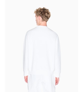 A|X Armani Exchange Sweater met ronde hals gebroken wit