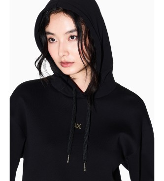 A|X Armani Exchange Boxy sweatshirt svart