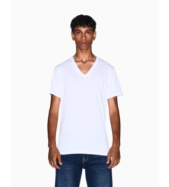 A|X Armani Exchange T-shirt Pima Slim Fit biały