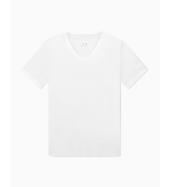 A|X Armani Exchange T-shirt Pima Slim Fit biały