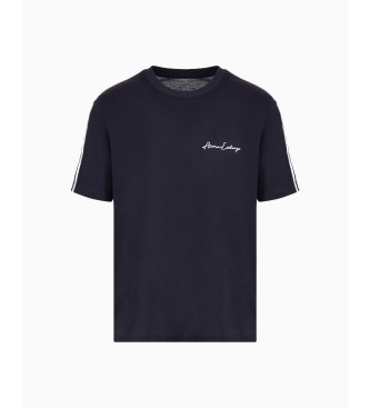 A|X Armani Exchange Logo T-shirt Characteristic navy