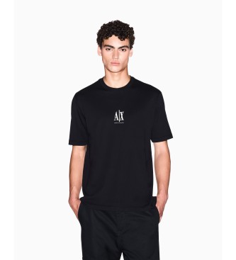 A|X Armani Exchange T-shirt Regular Logo svart