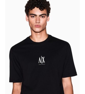 A|X Armani Exchange T-shirt Regular Logo svart
