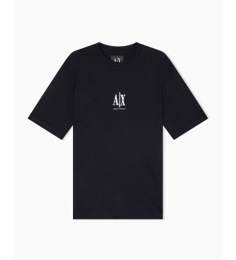 A|X Armani Exchange T-shirt Regular Logo svart