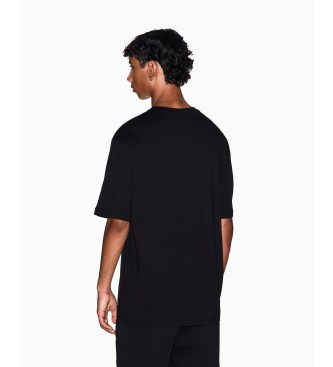 A|X Armani Exchange Koszulka Relax w kolorze czarnym