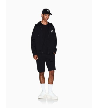 A|X Armani Exchange Koszulka Relax w kolorze czarnym