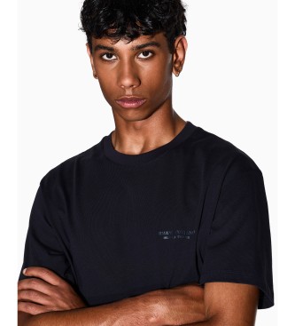 A|X Armani Exchange Regular T-shirt with navy logo