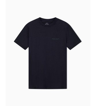 A|X Armani Exchange Regular T-shirt with navy logo