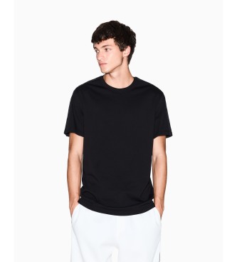 A|X Armani Exchange T-shirt Contrast Tape black