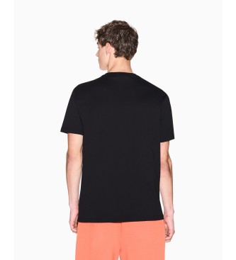 A|X Armani Exchange Mini Logo T-shirt sort