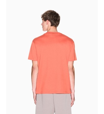 A|X Armani Exchange T-shirt rouge �l�gant