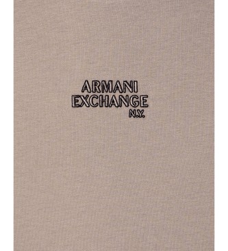 A|X Armani Exchange T-shirt �l�gant marron
