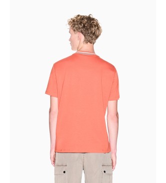 A|X Armani Exchange T-shirt med orange pasform
