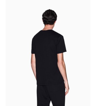A|X Armani Exchange V neck T-shirt black