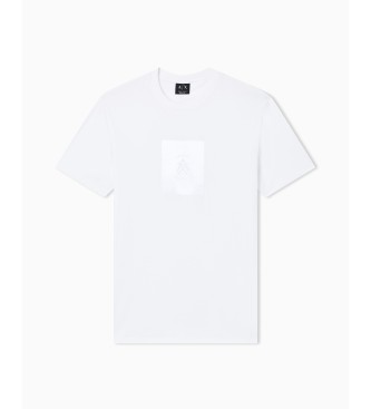 A|X Armani Exchange T-shirt i bomuld, hvid