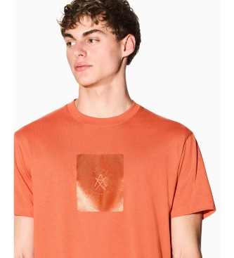 A|X Armani Exchange Regular T-shirt orange