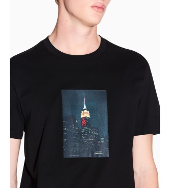 A|X Armani Exchange Empire T-shirt sort