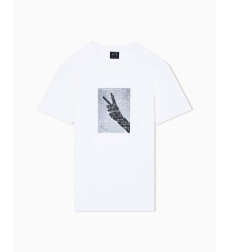 A|X Armani Exchange T-shirt � main blanc