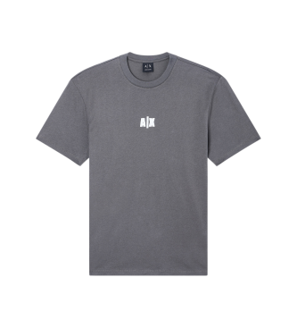 A|X Armani Exchange maglietta con logo grigio