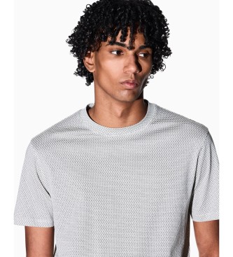 A|X Armani Exchange Majica Regular Fit Ollover Logo siva