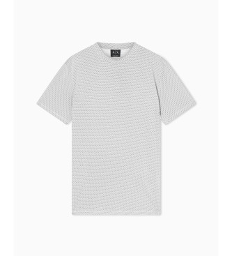 A|X Armani Exchange Majica Regular Fit Ollover Logo siva
