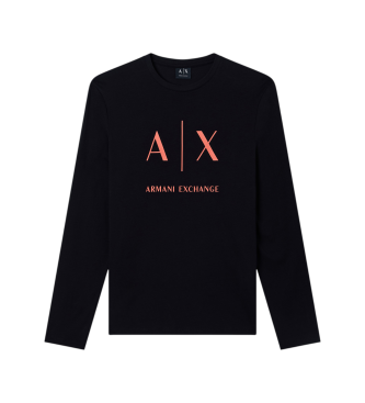 A|X Armani Exchange Black slim fit t-shirt